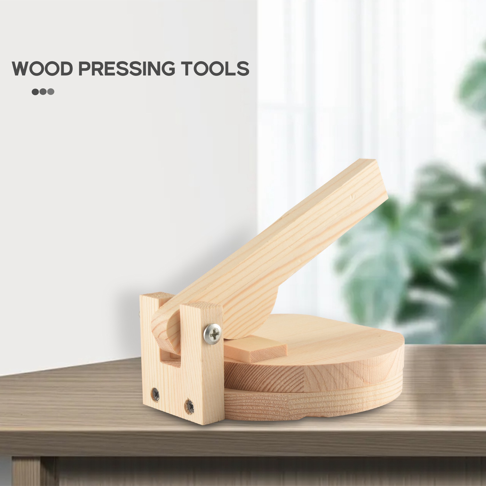 Kitchen Gadgets Dumpling Maker - Presse à Tortillas en Bois, Appareil