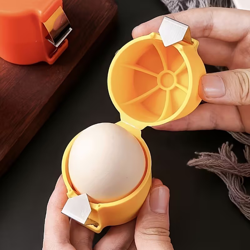 Egg Separator Tool - Séparateur et éplucheur d'œufs, 2 pièces,